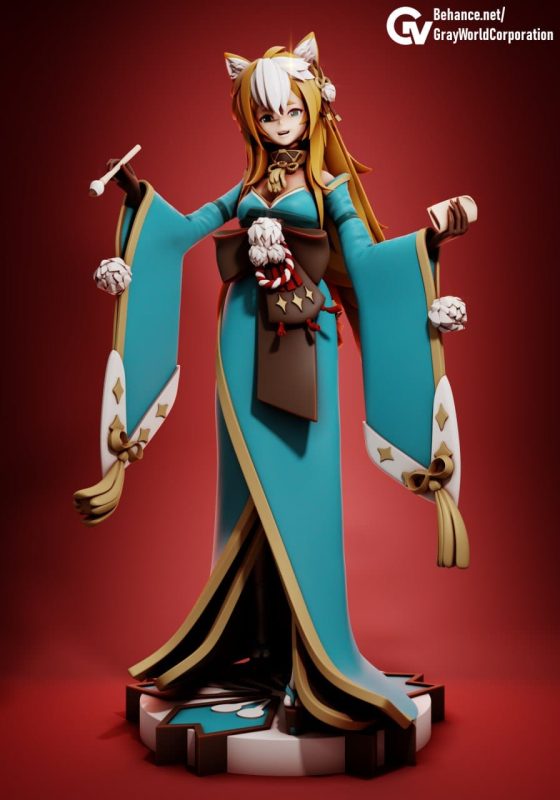 GrayWorld 雨样-P站图纸收藏馆