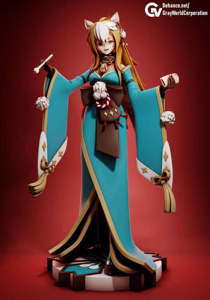 GrayWorld 雨样-P站图纸收藏馆