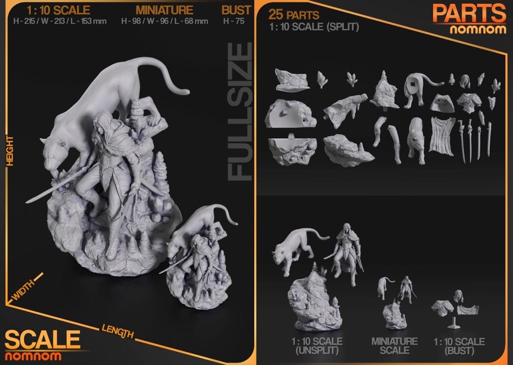 图片[3]-NomNom 博德之门 崔斯特·杜垩登-P站图纸收藏馆