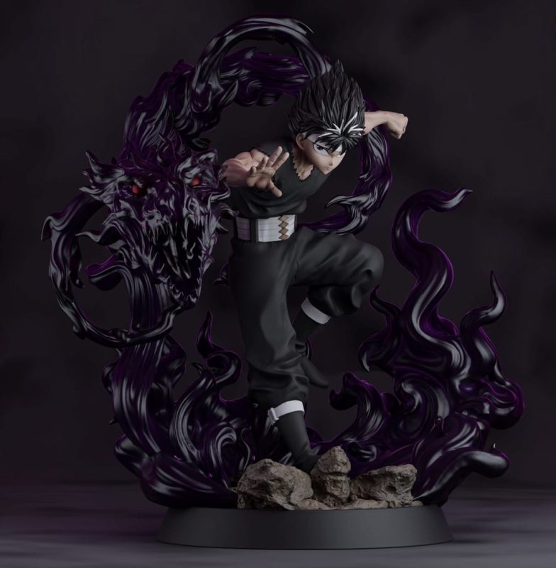 Kiba Studio 幽游白书 浦饭幽助-P站图纸收藏馆