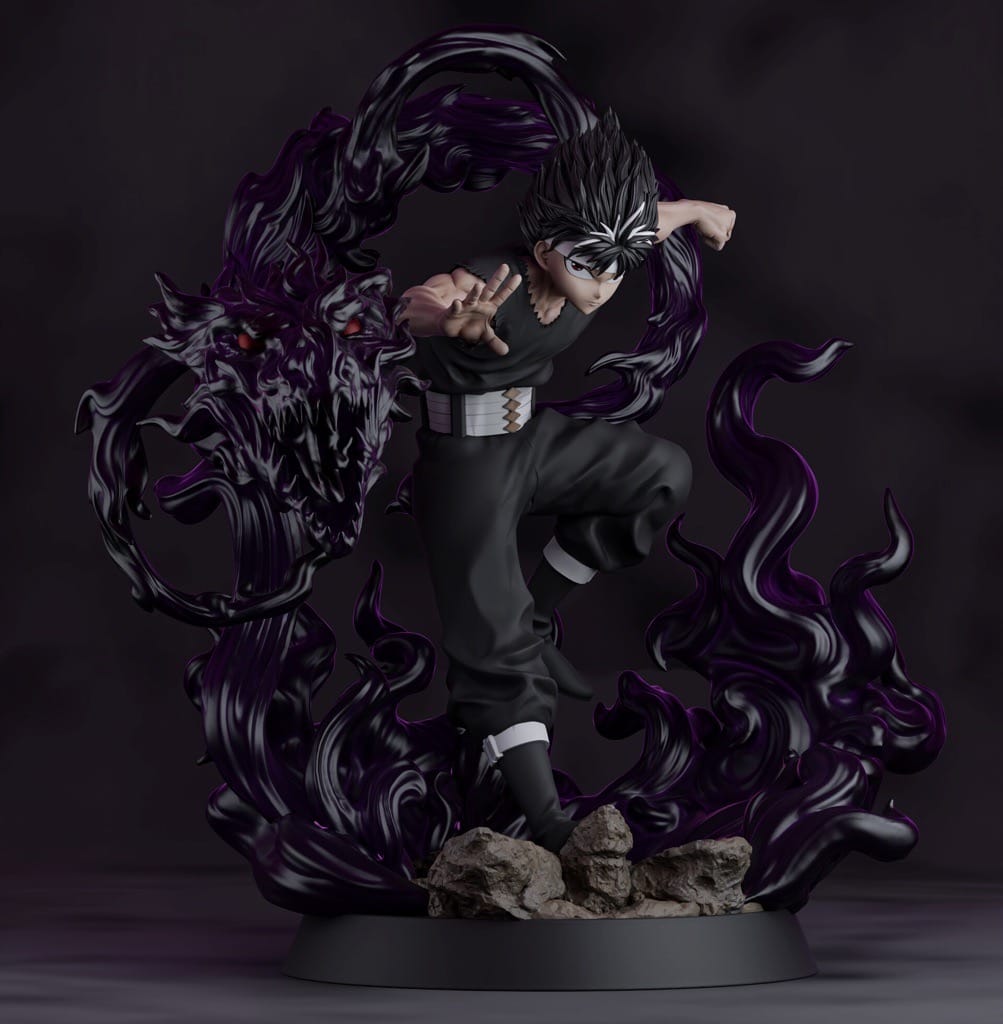 Kiba Studio 幽游白书 浦饭幽助-P站图纸收藏馆