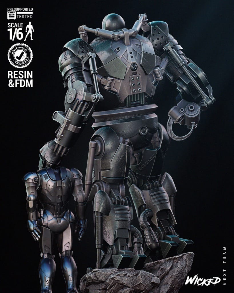 图片[4]-3DWicked 漫威 铁霸王和钢铁侠-P站图纸收藏馆