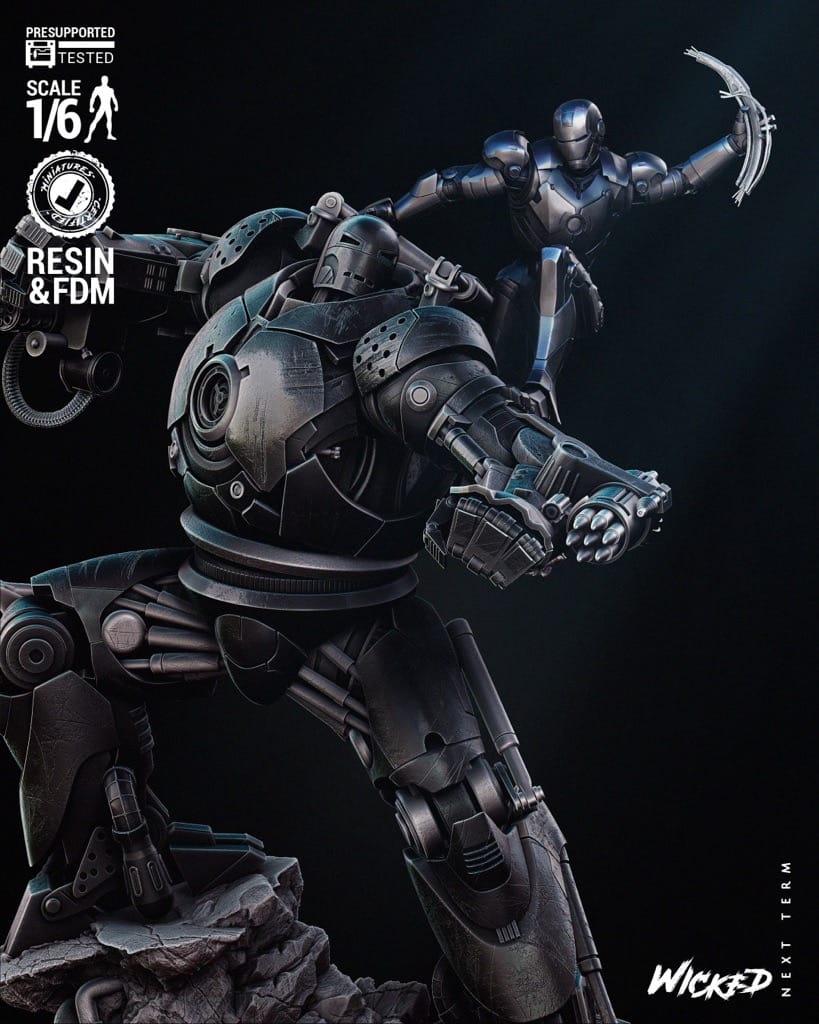 图片[3]-3DWicked 漫威 铁霸王和钢铁侠-P站图纸收藏馆