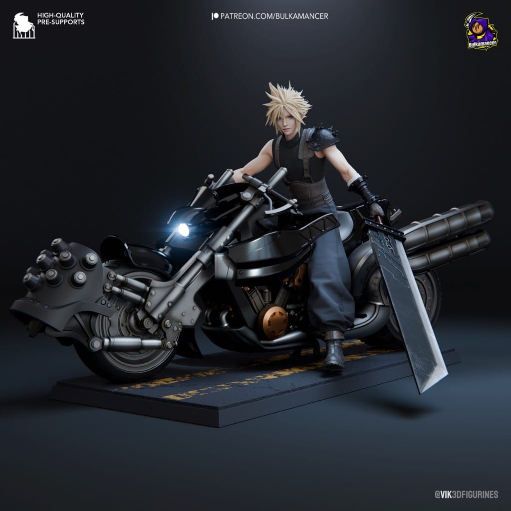 图片[2]-Bulkamancer 最终幻想 克劳德-P站图纸收藏馆