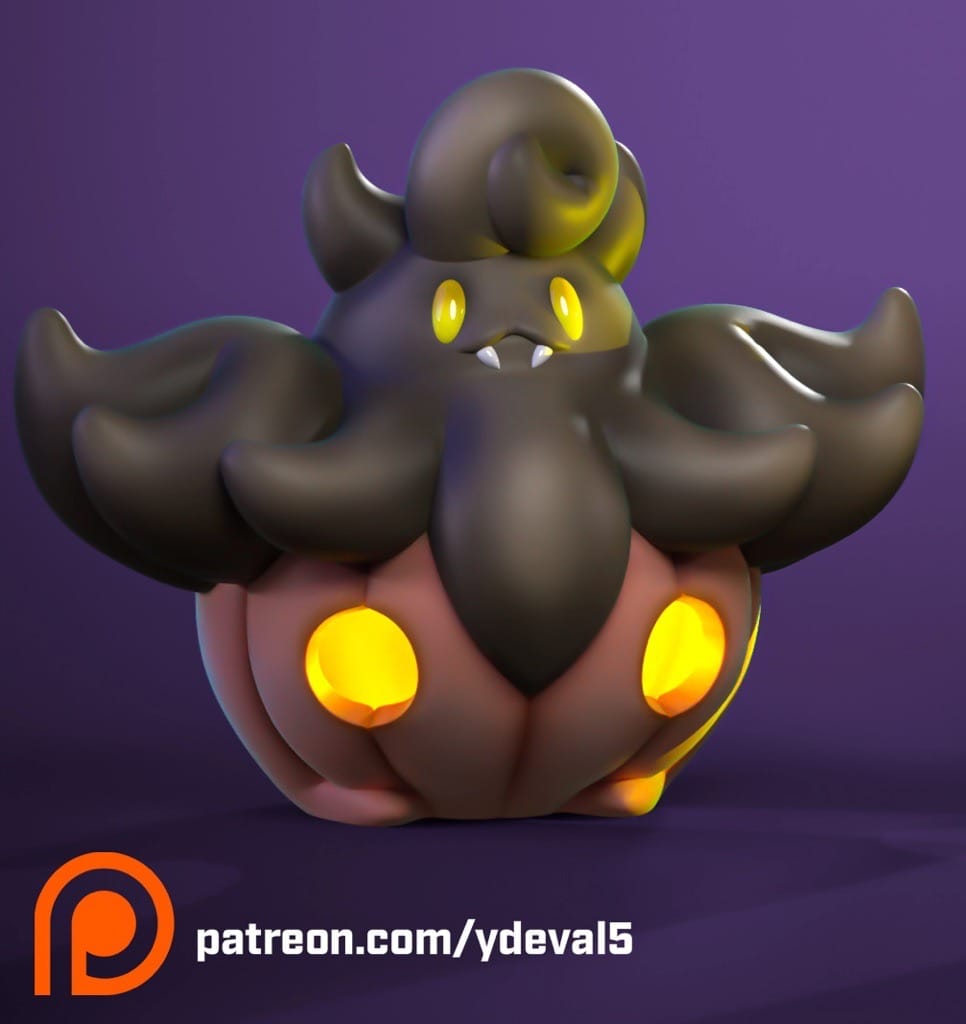 Ydeval 精灵宝可梦 南瓜精-P站图纸收藏馆