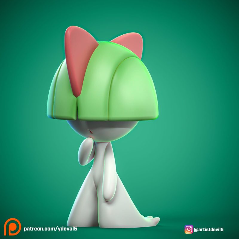 Ydeval 精灵宝可梦 拉鲁拉丝-P站图纸收藏馆