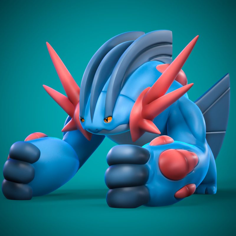 Ydeval 精灵宝可梦 巨沼怪-P站图纸收藏馆