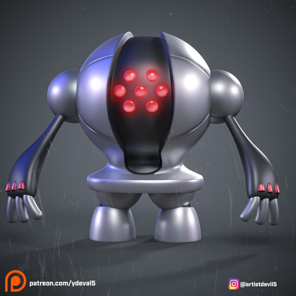 Ydeval 精灵宝可梦 雷吉斯奇鲁-P站图纸收藏馆