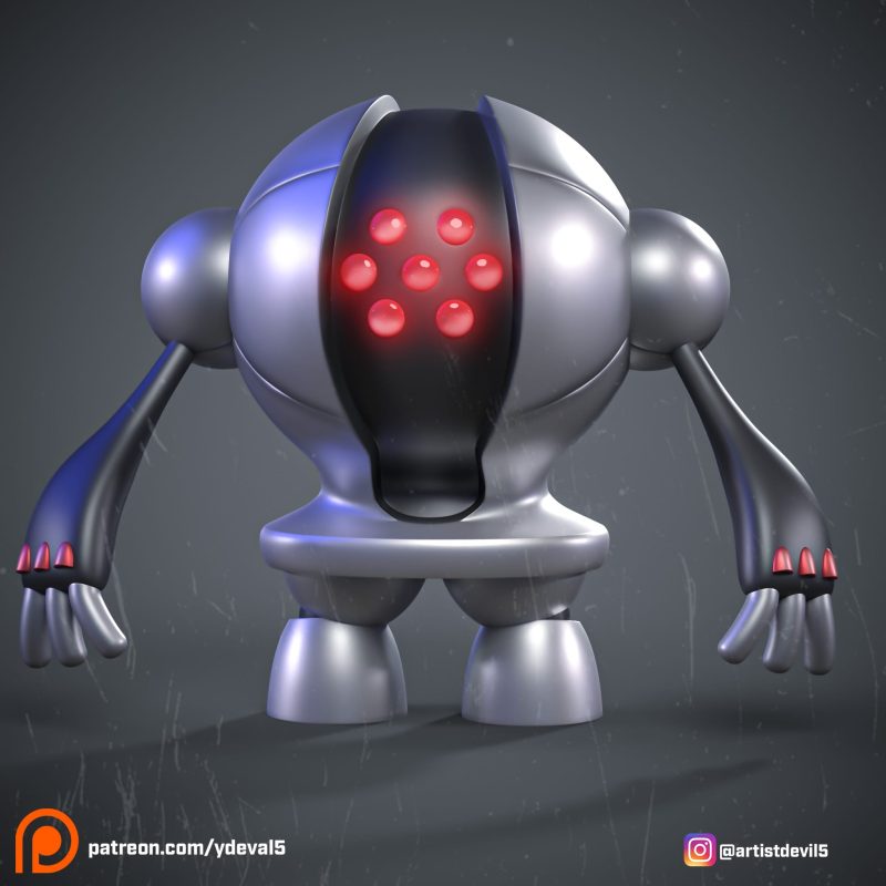 Ydeval 精灵宝可梦 雷吉斯奇鲁-P站图纸收藏馆