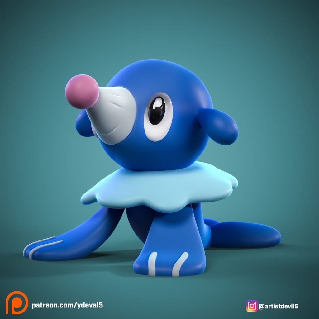 Ydeval 精灵宝可梦 球球海狮-P站图纸收藏馆