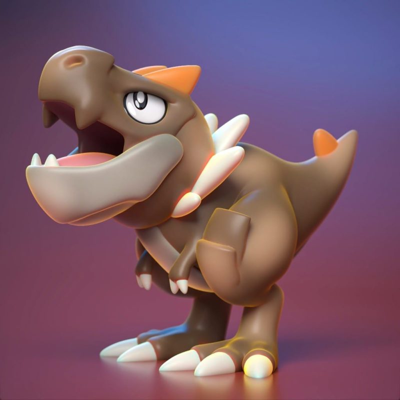 Ydeval 精灵宝可梦 宝宝暴龙-P站图纸收藏馆