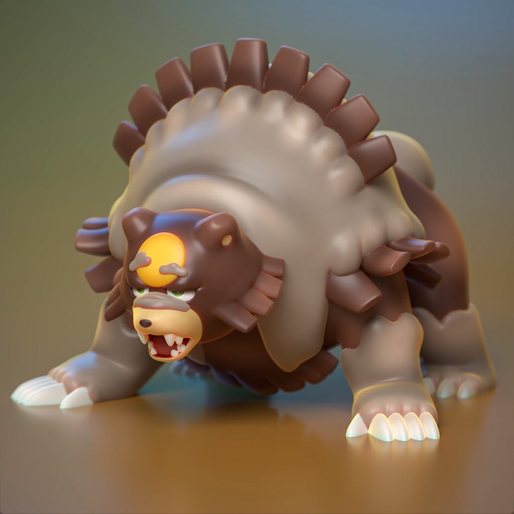 Ydeval 精灵宝可梦 月月熊-P站图纸收藏馆