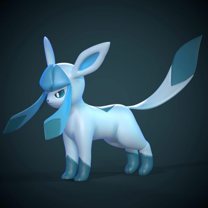 Ydeval 精灵宝可梦 冰伊布-P站图纸收藏馆