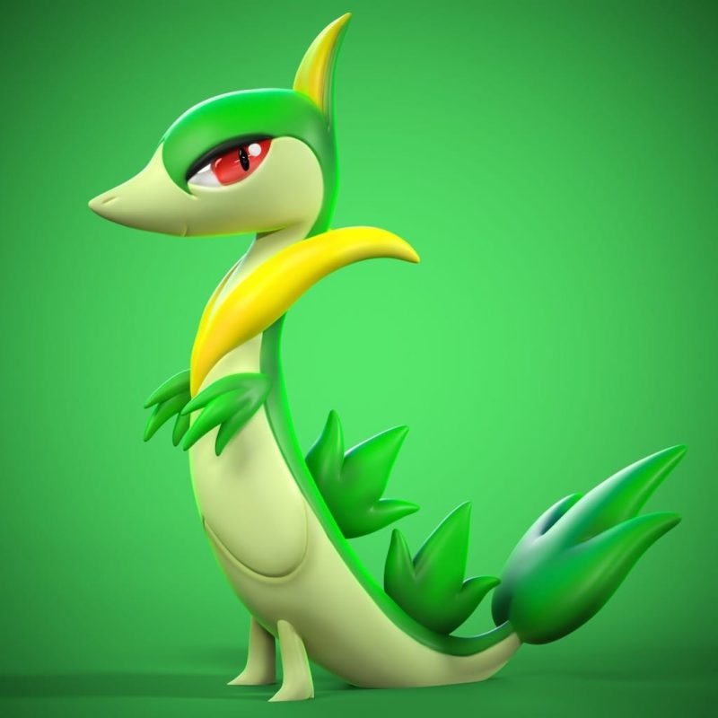 Ydeval 精灵宝可梦 藤藤蛇-P站图纸收藏馆