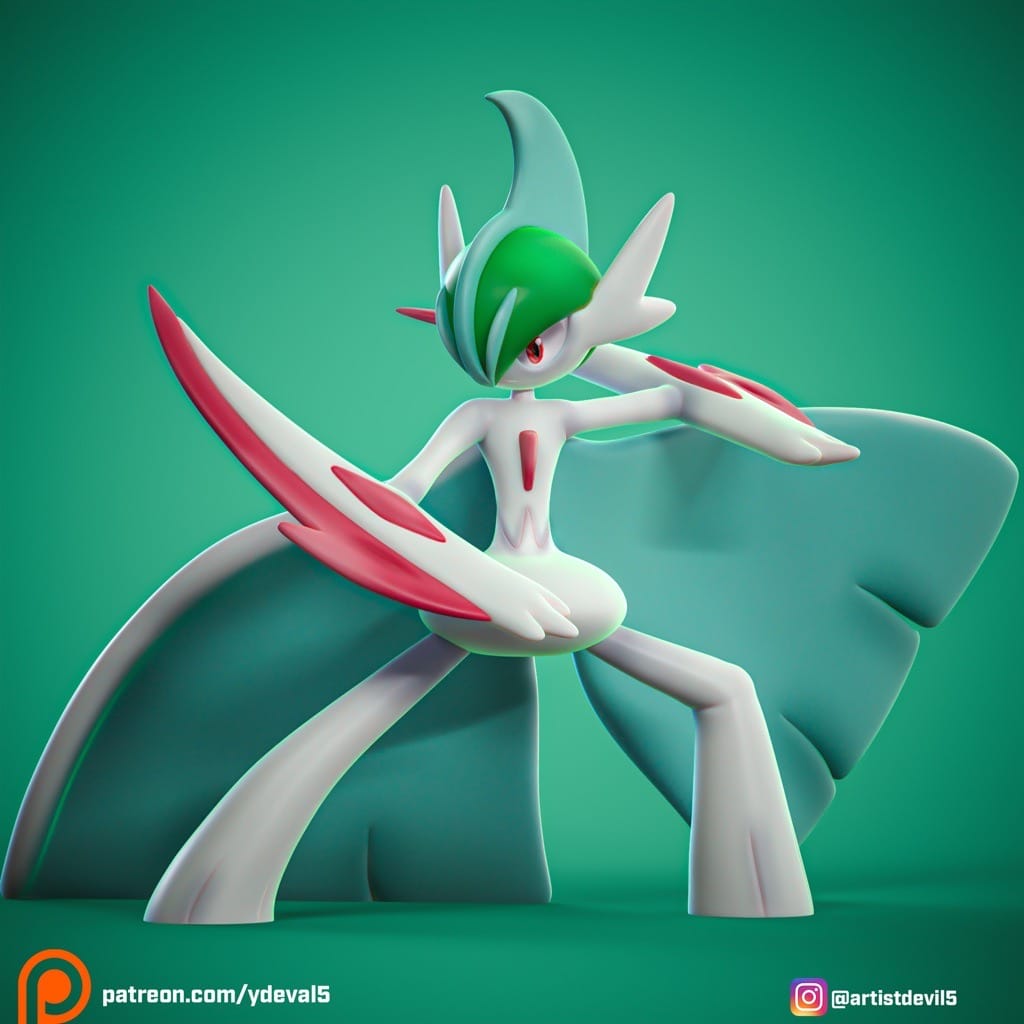 Ydeval 精灵宝可梦 艾路雷朵-P站图纸收藏馆