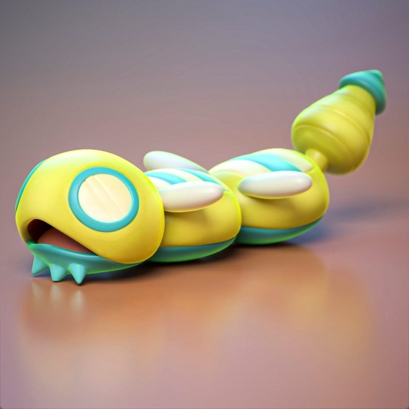 Ydeval 精灵宝可梦 土龙节节-P站图纸收藏馆