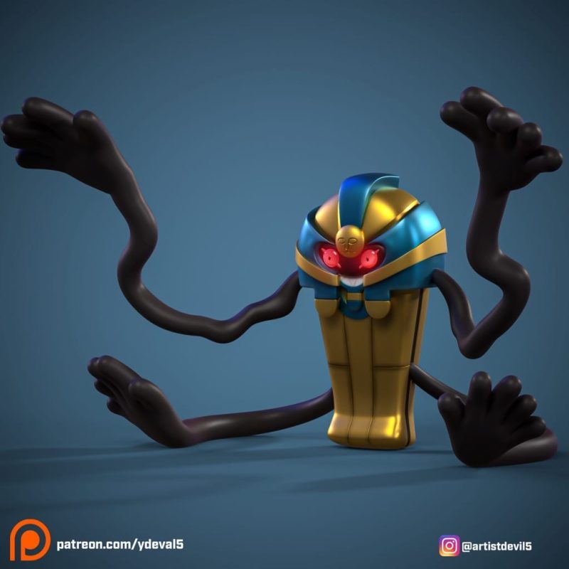 Ydeval 精灵宝可梦 迭失棺-P站图纸收藏馆