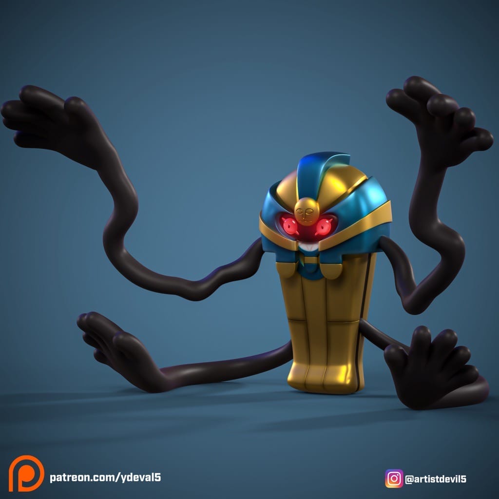 图片[1]-Ydeval 精灵宝可梦 迭失棺-P站图纸收藏馆