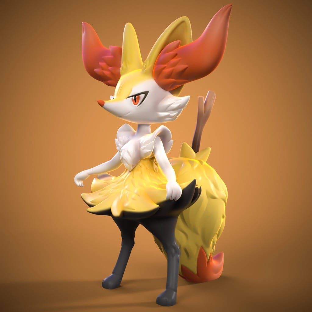 图片[1]-Ydeval 精灵宝可梦 长尾火狐-P站图纸收藏馆