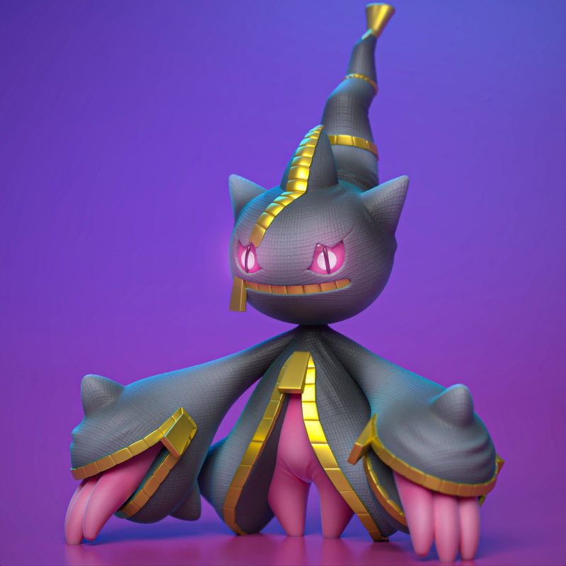 Ydeval 精灵宝可梦 诅咒娃娃-P站图纸收藏馆