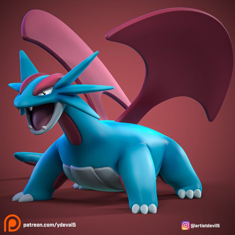 Ydeval 精灵宝可梦 暴飞龙-P站图纸收藏馆