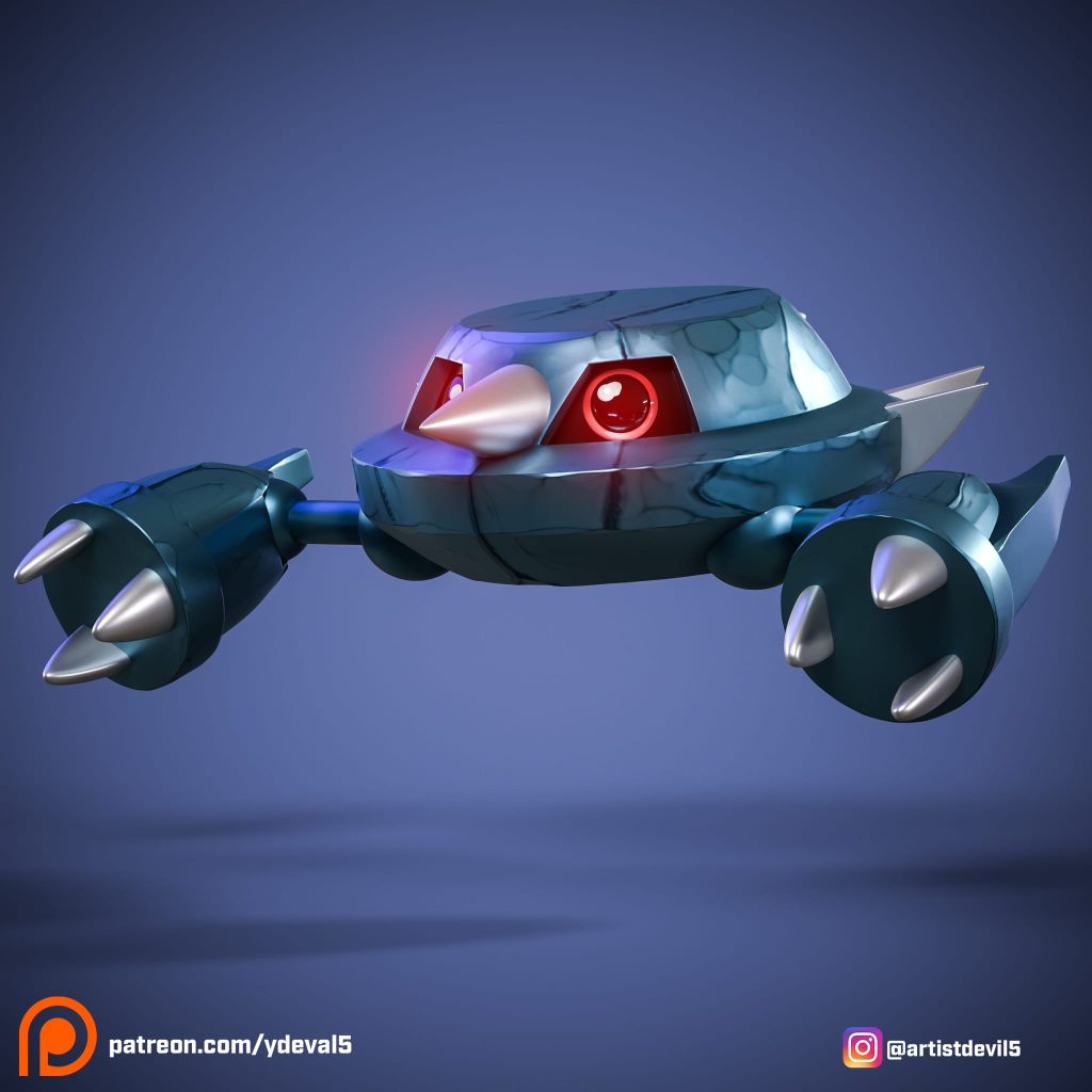 Ydeval 精灵宝可梦 金属怪-P站图纸收藏馆