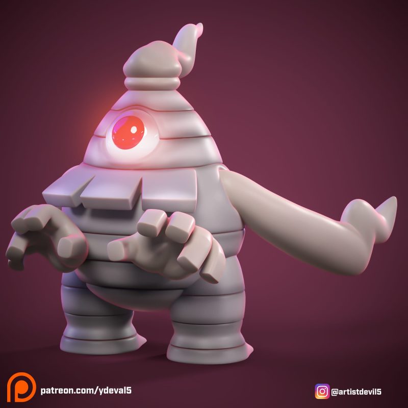 Ydeval 精灵宝可梦 彷徨夜灵-P站图纸收藏馆