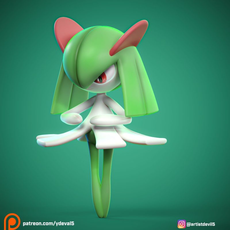 Ydeval 精灵宝可梦 奇鲁莉安-P站图纸收藏馆