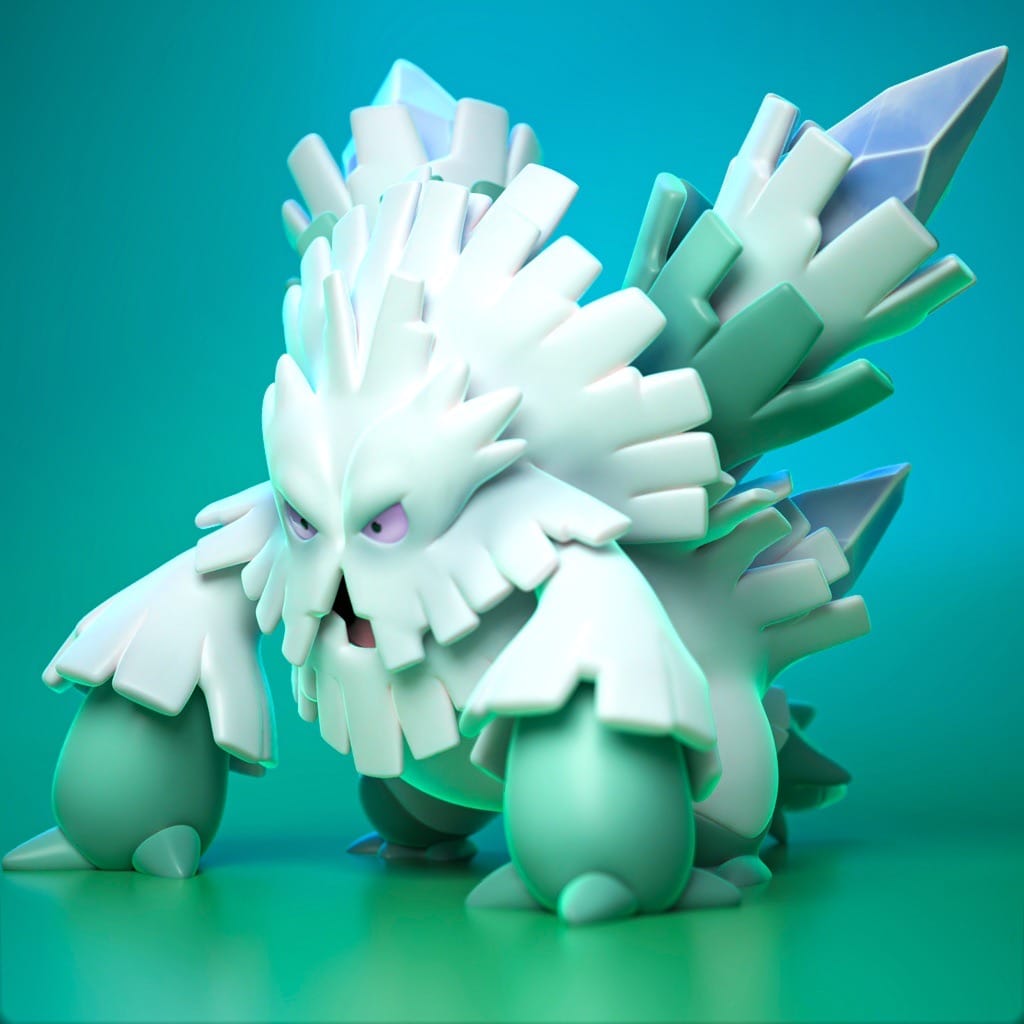 Ydeval 精灵宝可梦 暴雪王-P站图纸收藏馆