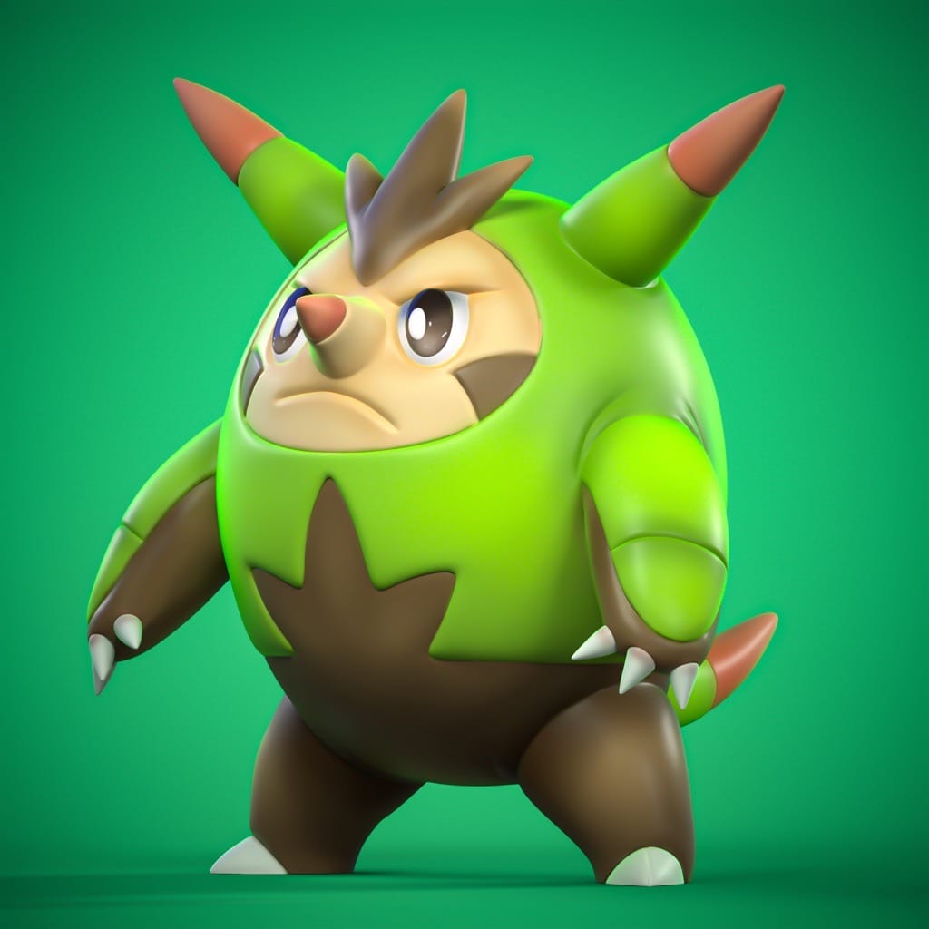 Ydeval 精灵宝可梦 胖胖哈力-P站图纸收藏馆