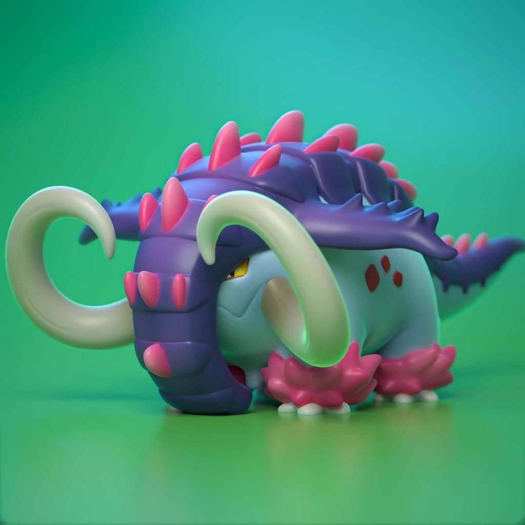 Ydeval 精灵宝可梦 雄伟牙-P站图纸收藏馆