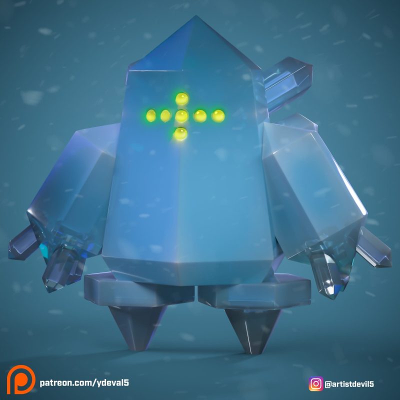 Ydeval 精灵宝可梦 雷吉艾斯-P站图纸收藏馆