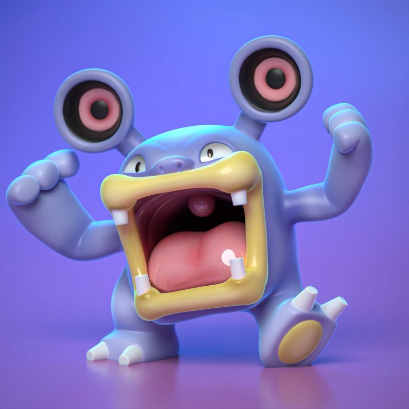 Ydeval 精灵宝可梦 吼爆弹-P站图纸收藏馆