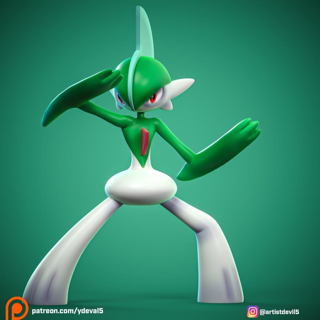 Ydeval 精灵宝可梦 艾路雷朵-P站图纸收藏馆