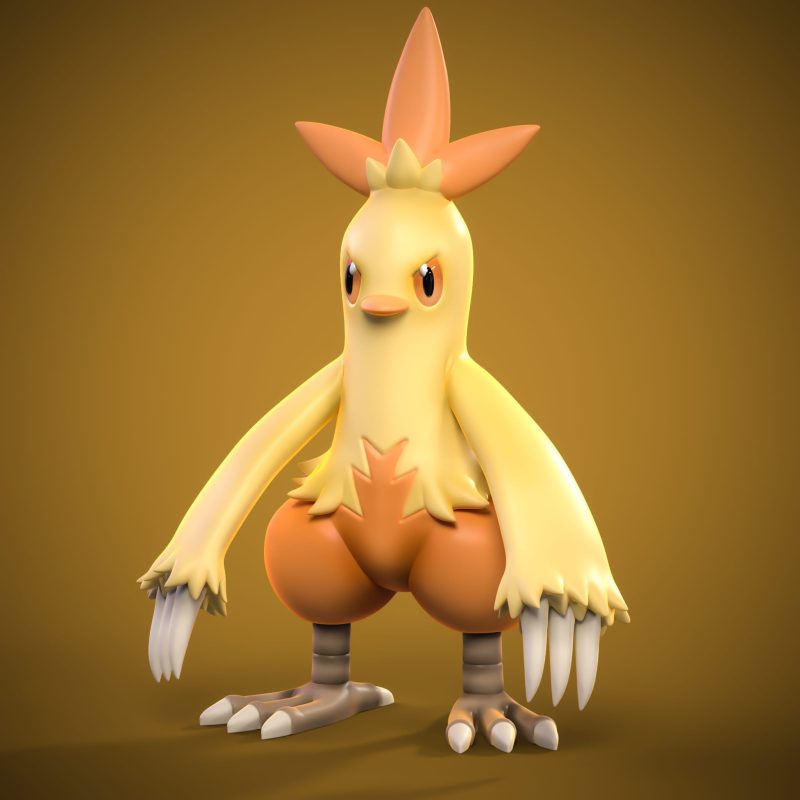 Ydeval 精灵宝可梦 力壮鸡-P站图纸收藏馆