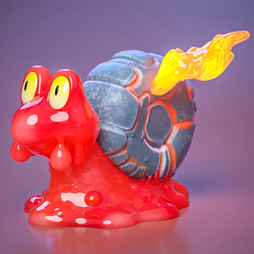 Ydeval 精灵宝可梦 熔岩蜗牛-P站图纸收藏馆