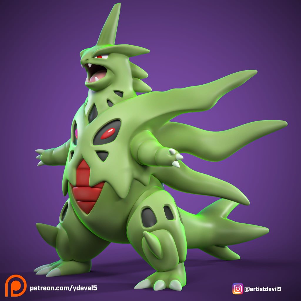 Ydeval 精灵宝可梦 班基拉斯-P站图纸收藏馆