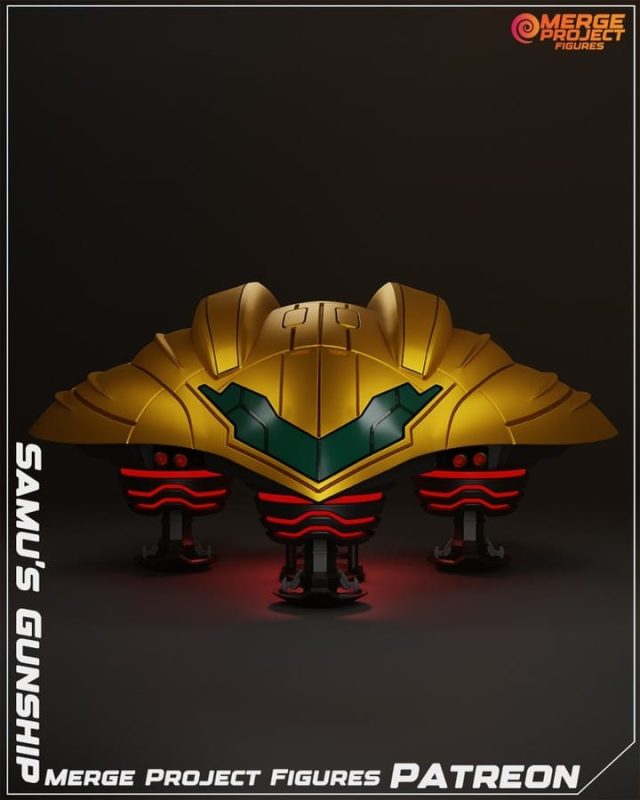 MPF 银河战士 萨姆斯的阿兰的战机-P站图纸收藏馆