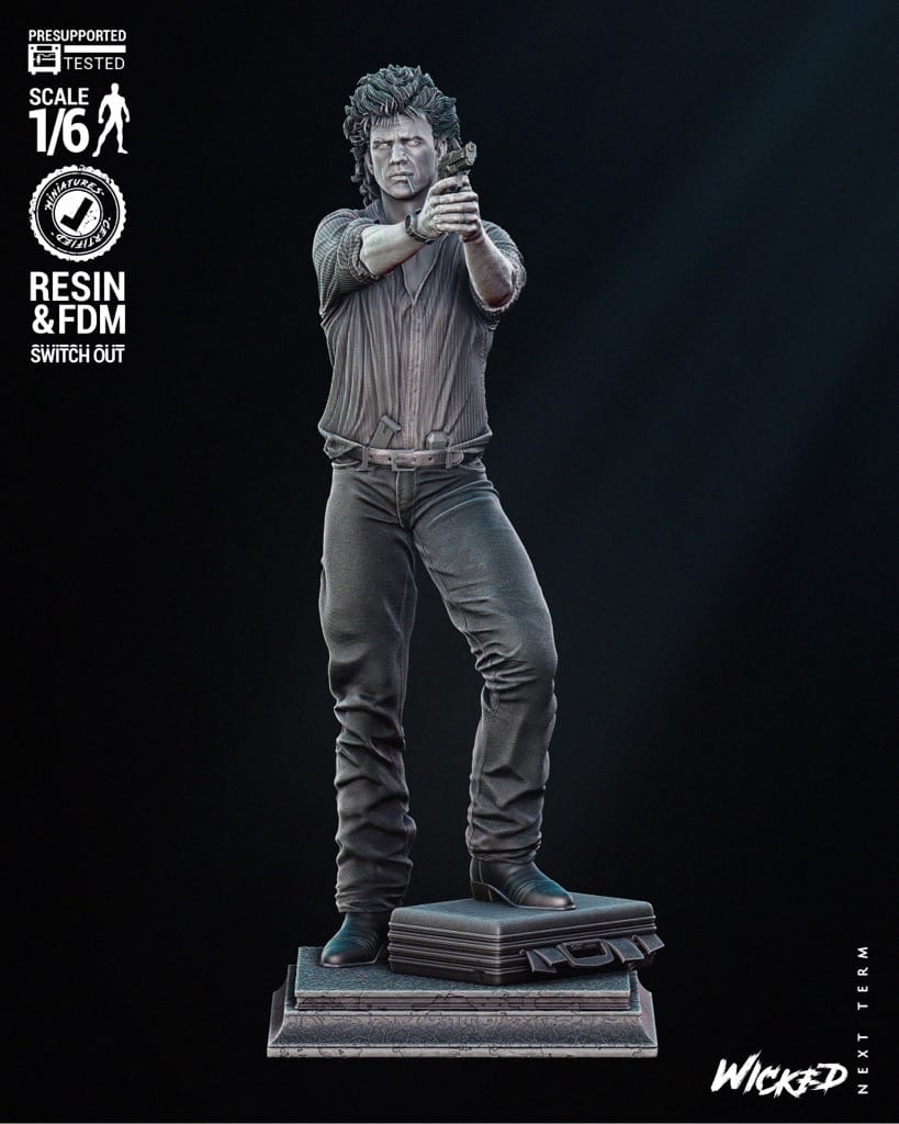 3DWicked 致命武器 瑞格-P站图纸收藏馆