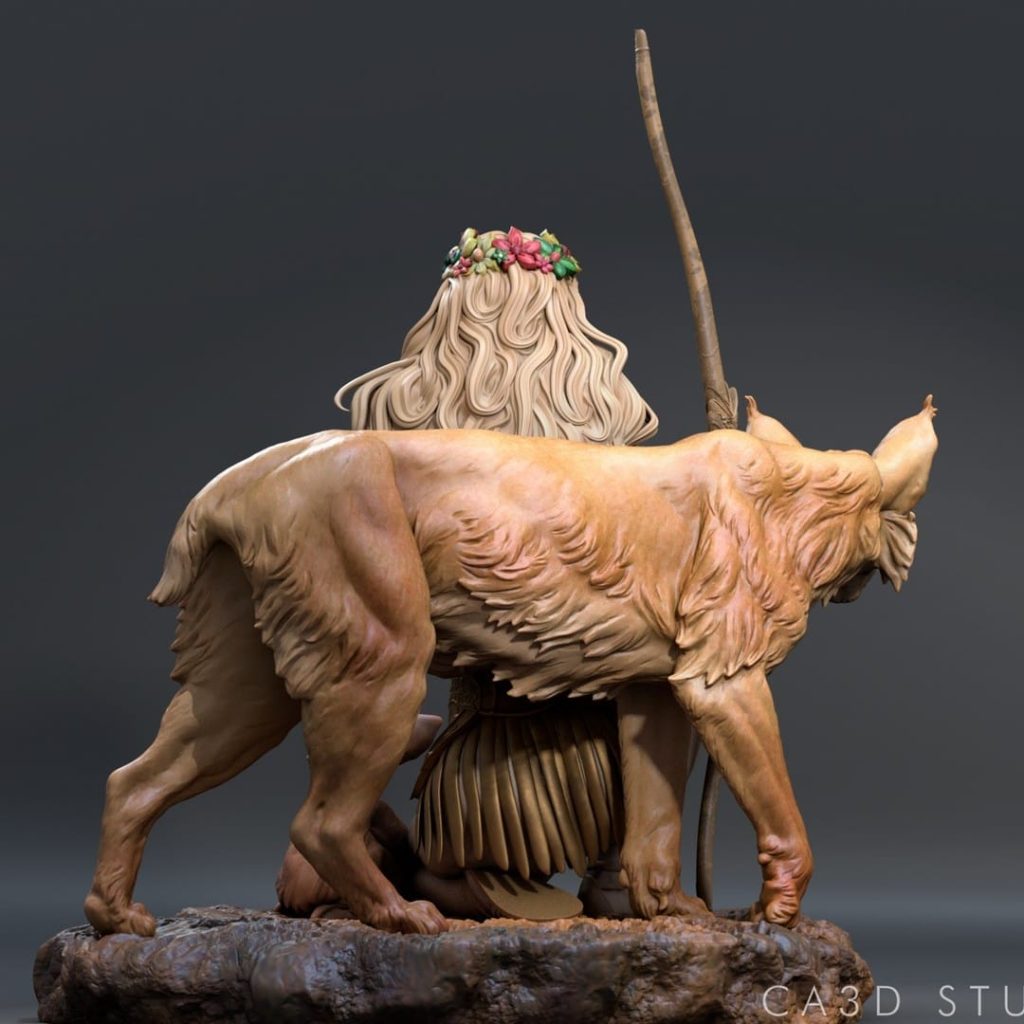 图片[3]-CA3D 狩猎女神 阿尔忒弥斯-P站图纸收藏馆