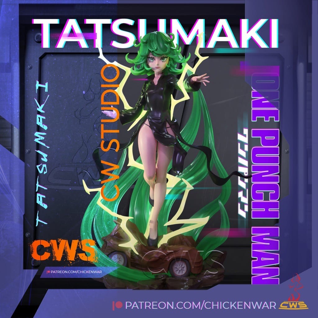 CW Studio 一拳超人 龙卷-P站图纸收藏馆