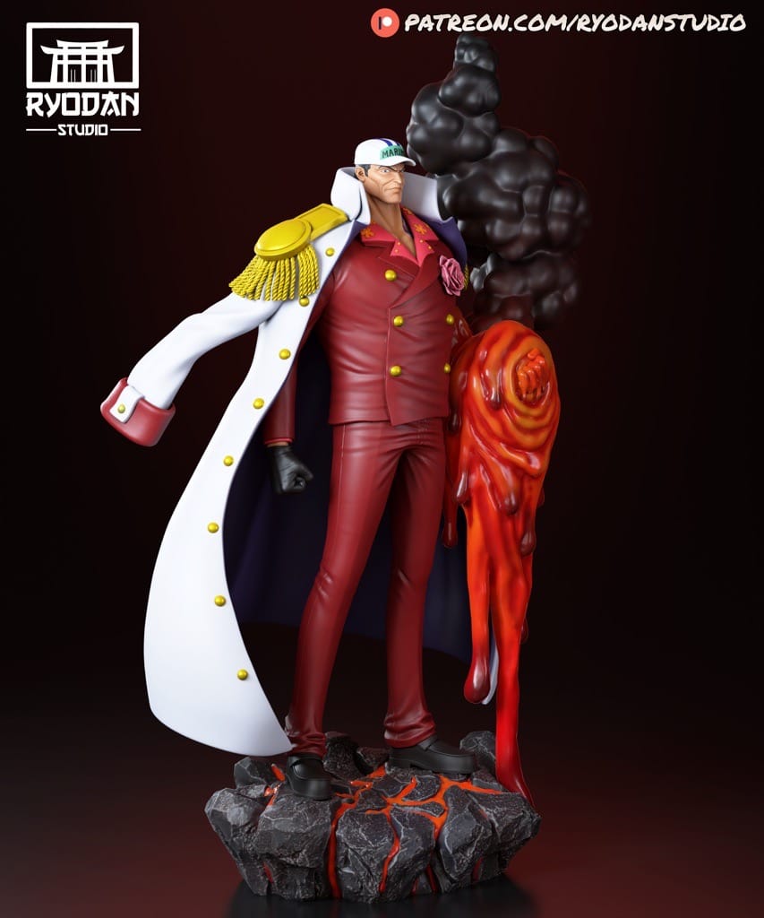 图片[2]-Ryodan 海贼王 赤犬-P站图纸收藏馆