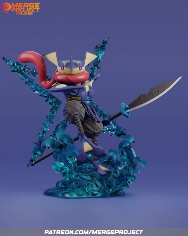 MPF 精灵宝可梦 甲贺忍蛙-P站图纸收藏馆