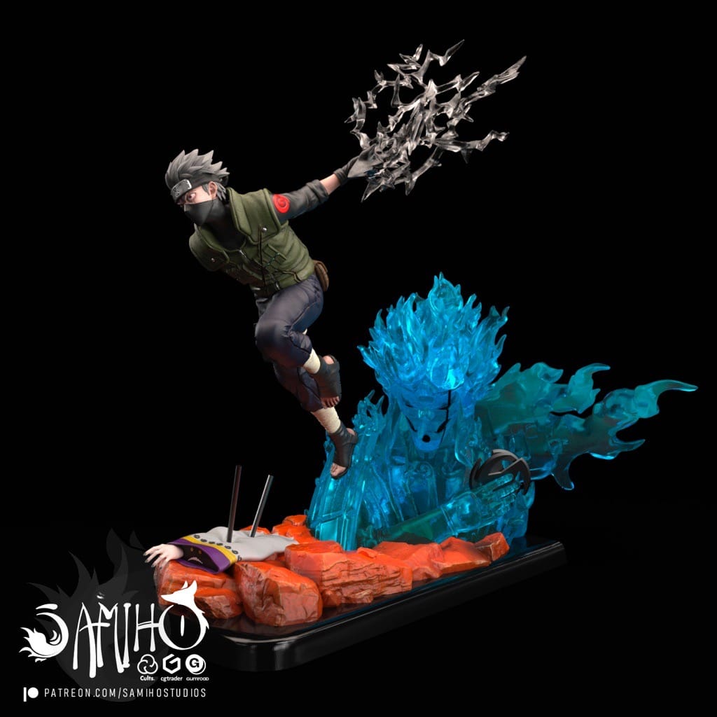 Samiho 火影忍者 卡卡西-P站图纸收藏馆