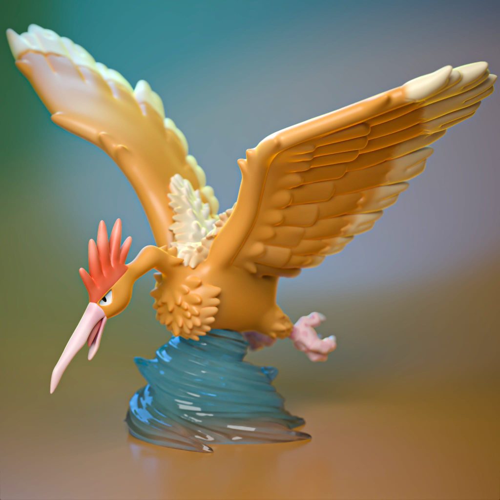 Ydeval 精灵宝可梦 大嘴雀-P站图纸收藏馆