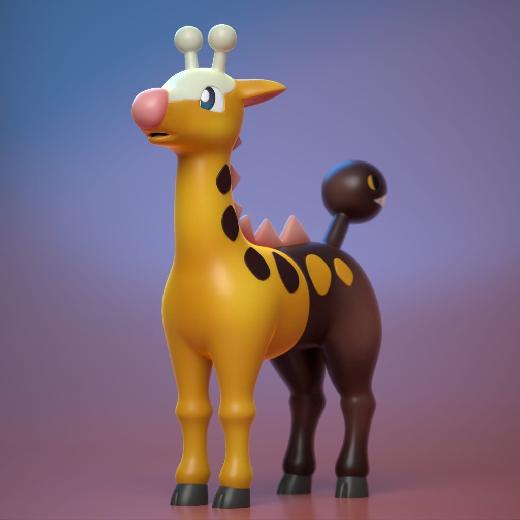 Ydeval 精灵宝可梦 麒麟奇-P站图纸收藏馆