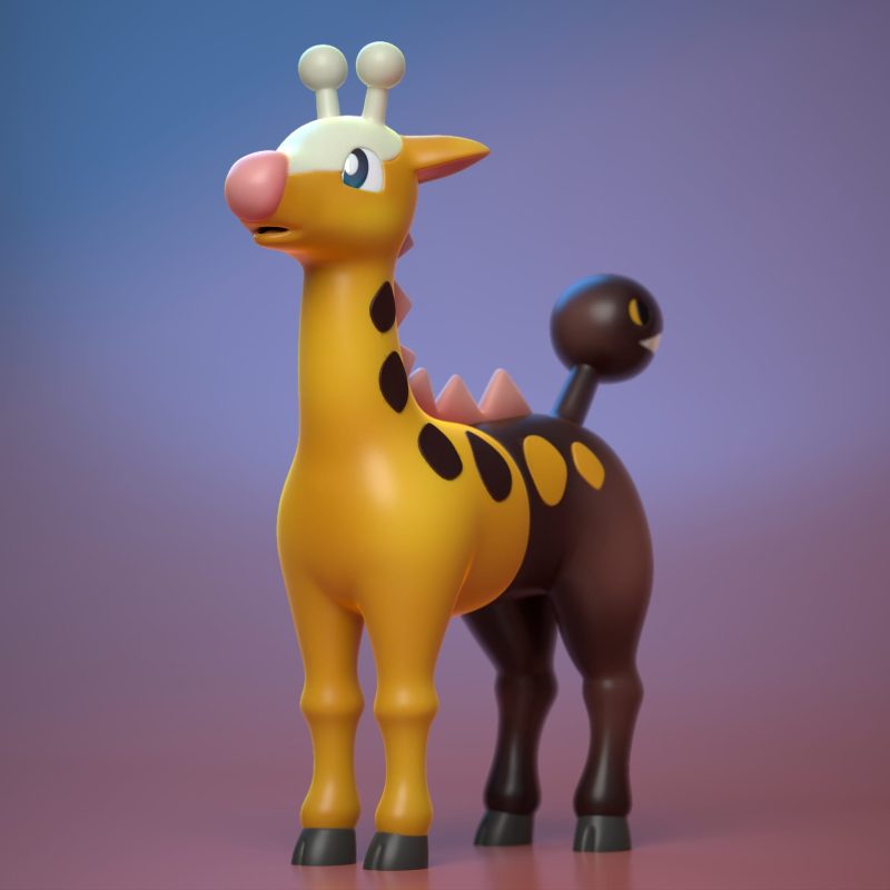 Ydeval 精灵宝可梦 麒麟奇-P站图纸收藏馆