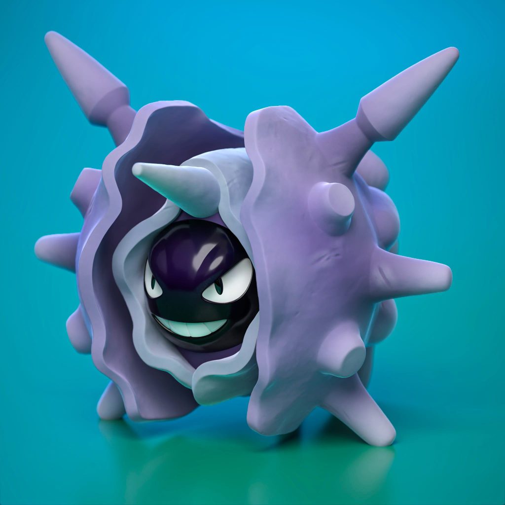 Ydeval 精灵宝可梦 刺甲贝-P站图纸收藏馆