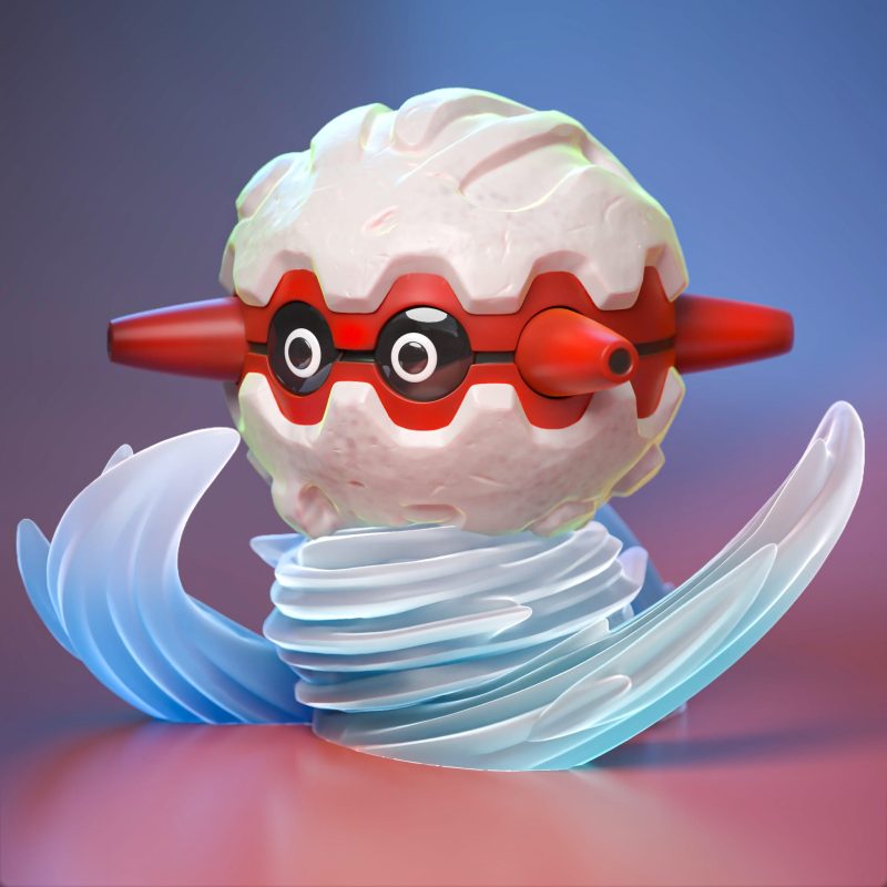 Ydeval 精灵宝可梦 佛烈托斯-P站图纸收藏馆