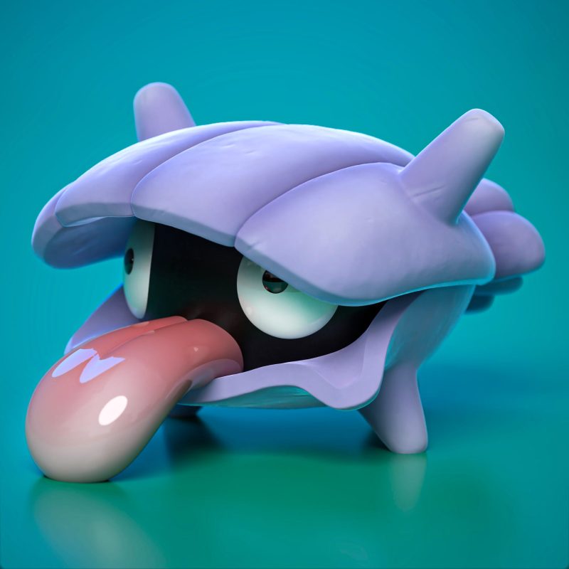 Ydeval 精灵宝可梦 大舌贝-P站图纸收藏馆